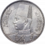 Egypt 20 piastres AH 1358 (1939), PCGS MS63, "King Farouk (1936 - 1952)"