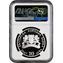 Bulgaria 10 leva 2007, NGC PF67 UC, "The Bulgarian Mountains – Pirin"