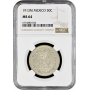 Mexico 50 Centavos 1913 Mo, NGC MS64, "United Mexican States (1905 - 1969)"