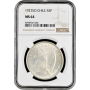 Chile 5 Pesos 1927 So, NGC MS64, "Republik Chile (1899 - 1968)"