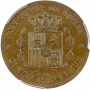 Spanien 5 Centimos 1879 OM, PCGS MS63 BN, "König Alfonso XII (1874 - 1885)"