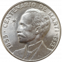 Cuba 1 peso 1953, BU, "100th Anniversary - Birth of Jose Marti"