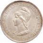 Бразилия 500 рейсов 1889 г., PCGS MS63, "Первая Республика (1889 - 1942)"