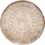 Бразилия 500 рейсов 1889 г., PCGS MS63, "Первая Республика (1889 - 1942)"