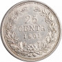 Netherlands 25 cents 1901, AU, "Queen Wilhelmina (1890 - 1948)"