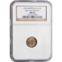 Swiss Cantons 6 deniers 1833, NGC MS64, "Canton of Geneva (1814 - 1838)"