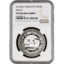 Egypt 5 pounds 1986, NGC PF69 UC, "Mecca" Top Pop silver coin