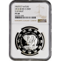 Benin 1000 francs 2014, NGC PL69, "Nature Protection - Elephant of Benin"