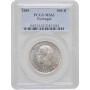 Португалия 500 рейсов 1889 г., PCGS MS63, "Король Луиш I (1861 - 1889)" Top Pop