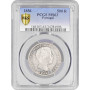 Португалия 500 рейсов 1856 г., PCGS MS63, "Король Педру V (1853 - 1861)"