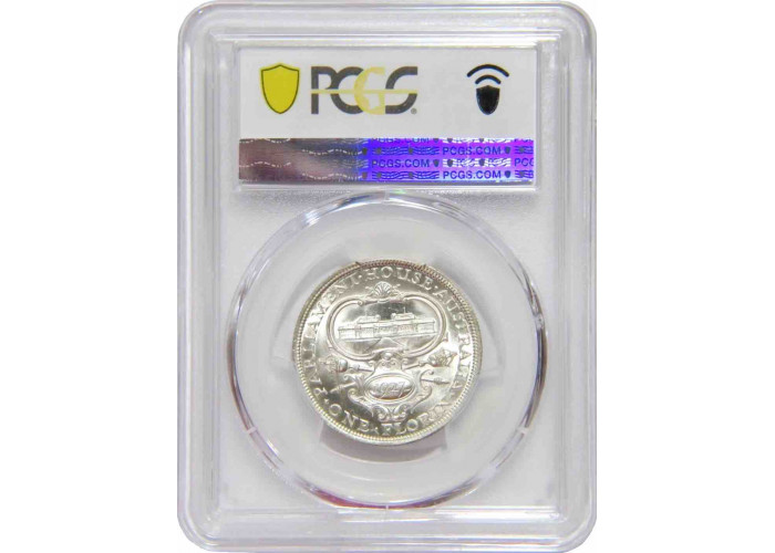 Australien 1 Florin 1927 г., PCGS MS64, "Eröffnung des Parlamentsgebäudes in Canberra"