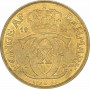Дания 2 кроны 1925 г. HCN, PCGS MS64, "Король Кристиан X (1912 - 1947)"