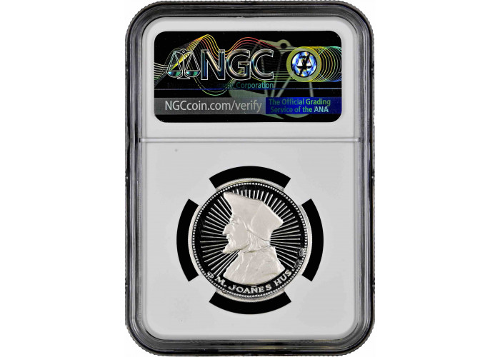 Чехословакия 5 дукатов 1968, NGC PF67 UC, "Александр Дубчек - Правда побеждает"