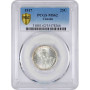 Ньюфаундленд 25 центов 1917 г. C, PCGS MS62, "Доминион (1865 - 1949)"