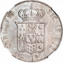 Naples 120 grana 1859, NGC MS62, "King Francis II (1859 - 1860)" silver coin