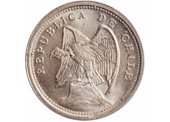 Chile 10 centavos 1940 So, BU, "Republic of Chile (1899 - 1959)"