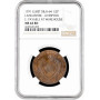 United Kingdom 1/2 penny 1791, NGC MS64BN, "Lancashire - Liverpool/Sailing Ship"