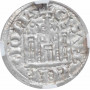 Spanien, Kastilien und Leon 1 Dinero 1286-1288, NGC MS63, "König Sancho IV (1284 - 1295)"