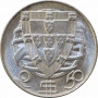 Portugal 2.5 escudos 1946, BU, "Portuguese Republic (1911 - 1969)"