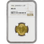 Jamaika 1/2 Penny 1961, NGC MS65, "Königin Elizabeth II (1953-1967)" Top Pop 4/0