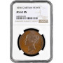 Great Britain 1 penny 1858, NGC MS63 BN, "Queen Victoria (1838 - 1901)"