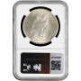 USA 1 dollar 1925, NGC UNC Det., "Peace Dollar" silver coin