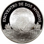 Chile 10000 pesos 1991, PROOF, "500th Anniversary - Discovery of America" silver