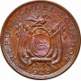 Ecuador 1 centavo 1928, UNC, "República del Ecuador (1919 - 1987)"