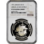 Jamaica 10 dollars 1991, NGC PF70 UC, "Arrival in New World" Top Pop 1/0