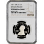 Malta 2 pounds 1977, NGC PF70 UC, "Sir Luigi Preziosi" Top Pop 1/0 silver coin