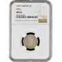 Austria 3 kreuzer 1669 HALL, NGC MS62, "Leopold I (1657 - 1705)" Top Pop 1/0