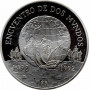 Chile 10000 Pesos 1991, PROOF, "500 Jahre Entdeckung Amerikas" Silbermünze