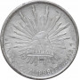 Mexico 1 peso 1899 Zs FZ, UNC, "United Mexican States (1905 - 1969)" silver coin