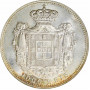 Portugal 1000 Reis 1899, PCGS MS63, "König Karl I (1889 - 1908)" Silbermünze