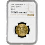 Yugoslavia 2 dinara 1938, NGC MS65 LARGE CROWN, "King Peter II (1934 - 1945)"