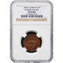 Prussia 3 pfennig 1869 C, NGC PF64 RB, "King William I (1861 - 1888)" TopPop 1/0