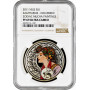 Niue 1 dollar 2011, NGC PF69 UC, "Zodiac Mucha Paintings - Sagittarius"