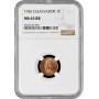 El Salvador 1 Centavo 1956, NGC MS65 RB, "Republik (1919 - 2001)" Top Pop 2/0