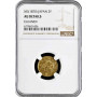 Japan 2 Yen 1870, NGC AU Det., "Kaiser Mutsuhito (Meiji) (1868-1912)" Goldmünze