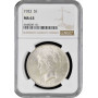 USA 1 dollar 1922, NGC MS63, "Peace Dollar" silver coin