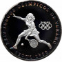 Panama 1 balboa 1988, PROOF, "XXIV summer Olympic Games - Tennis" silver