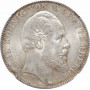 Wurttemberg 1 thaler 1871, NGC MS63, "Victorious in Franco-Prussian War"