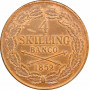 Sweden 4 skilling banco 1852, PCGS MS62 RB, "King Oscar I (1844 - 1859)"