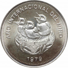 Costa Rica 100 colones 1979, UNC, "International Year of the Child"