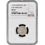 East Frisia 1 m. groschen 1752 D, NGC MS65, "Frederick II (1740 - 1786)" Top 1/0