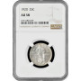 USA quarter dollar 1920, NGC AU58, "Standing Liberty Quarter" silver coin