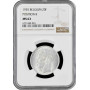 Belgium 20 francs 1935 Pos. B, NGC MS63, "King Leopold III (1934 - 1947)"