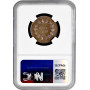 Франция 5 сантимов 1840 г., NGC MS65 BN ESSAI, "Император Луи-Филипп I (1852 - 1870)" Top Pop