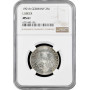 Lubeck 2 mark 1901 A, NGC MS61, "Free City (1871 - 1918)" silver coin