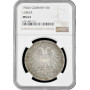 Lubeck 5 mark 1904 A, NGC MS63 ex PCGS MS64, "Free city of Lubeck (1871 - 1918)"